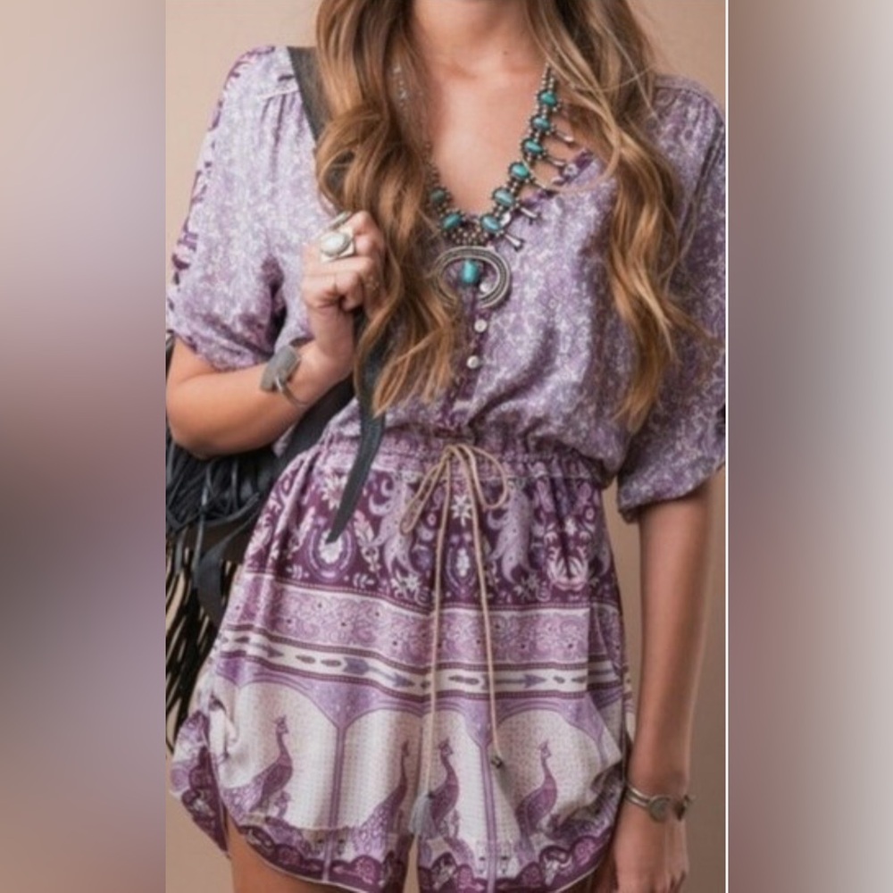 NWT Spell Xanadu Playsuit Purple Haze